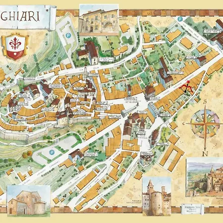 Feriehus Il Nido Sulla Ruga Anghiari